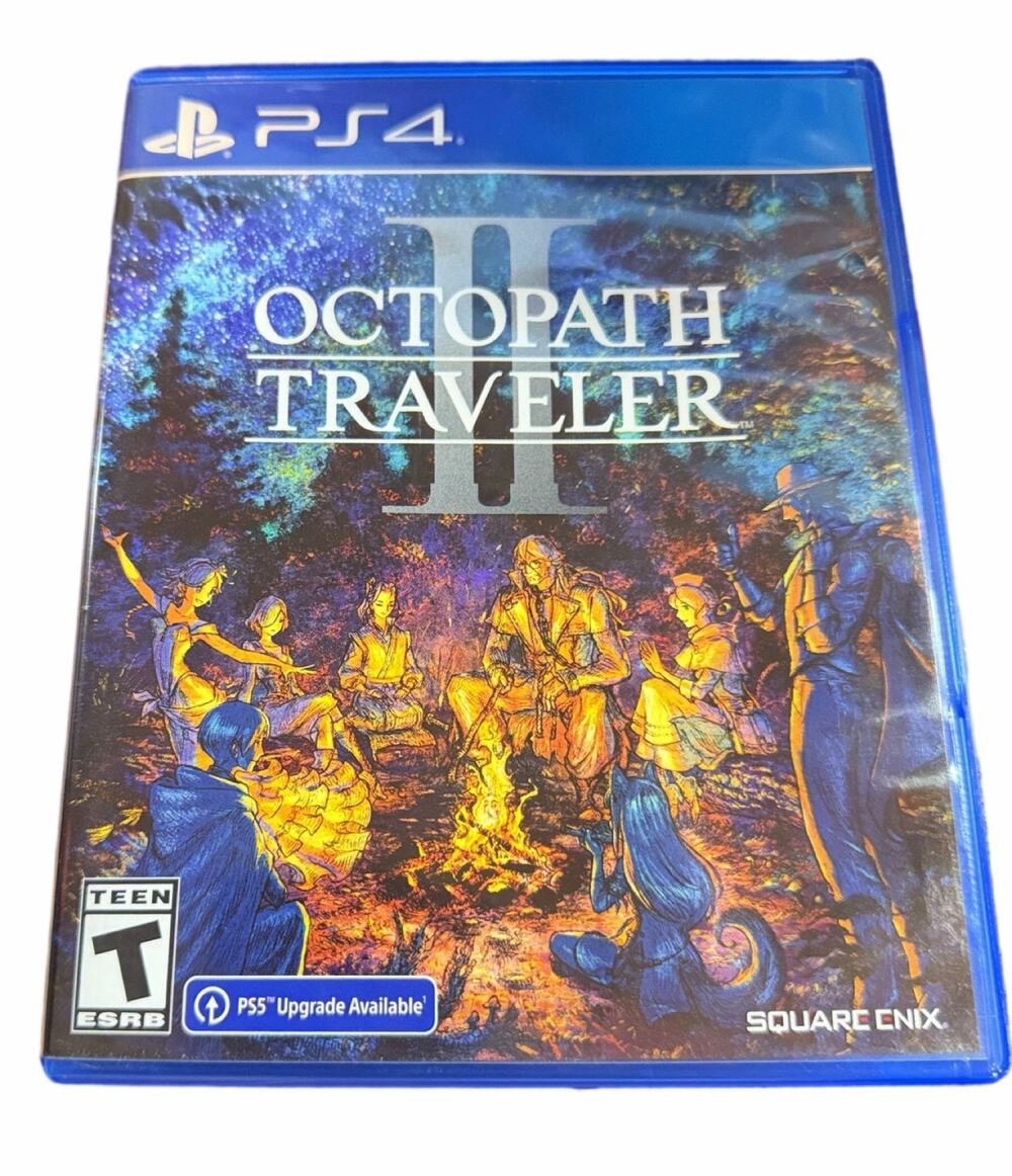 Octopath Traveler II - Sony PlayStation 4 PS4 Game - PS5 Upgrade